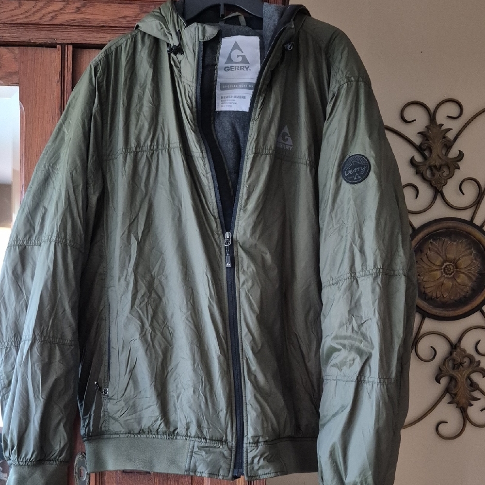 Gerry Weber Men's Olive Windbreaker